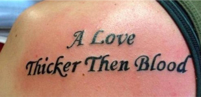 Spell check your tattoos