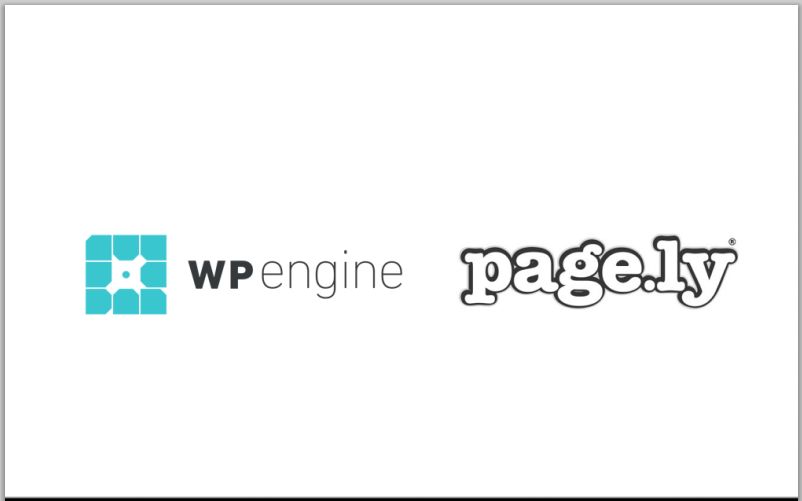 WP Engine and Page.ly logos