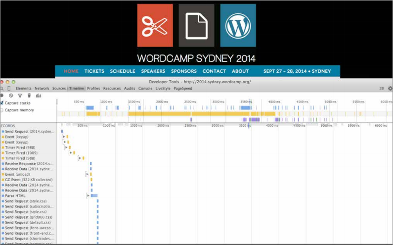 Waterfall inspector in Chrome