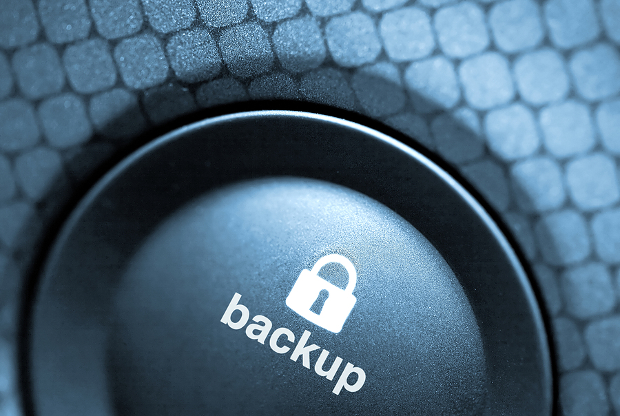 Backup padlock button