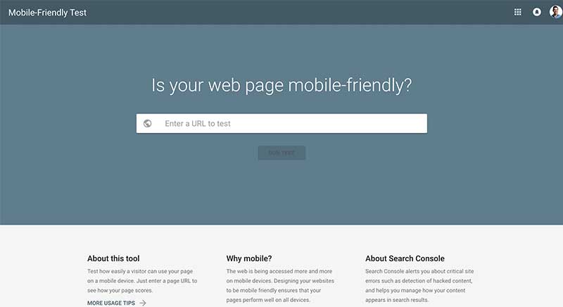 What is SEO Google Mobile Friendly Test