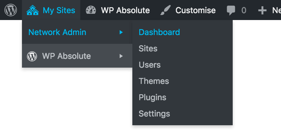 Network Admin Dashboard