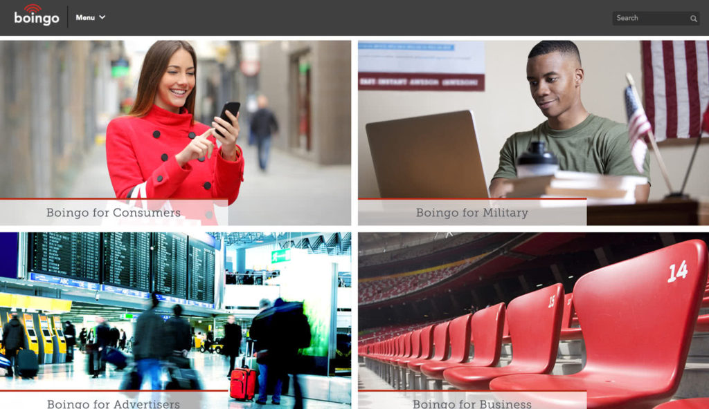 Boingo Website