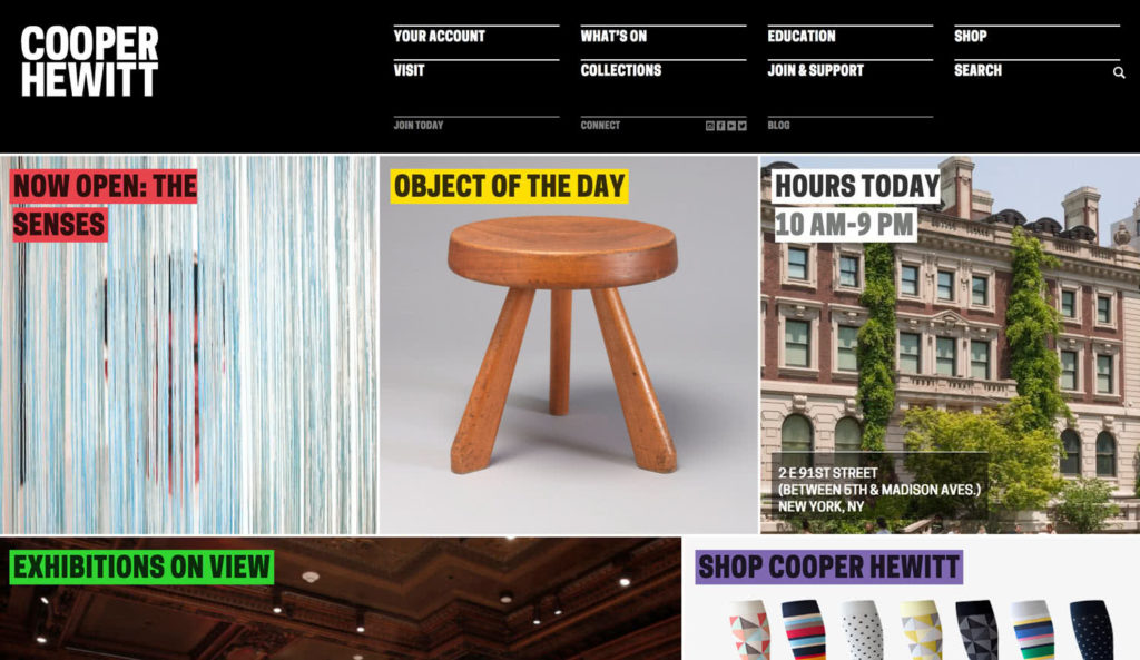 Cooper Hewitt Website