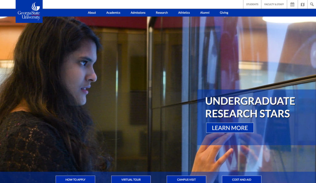 Georgia State University Website