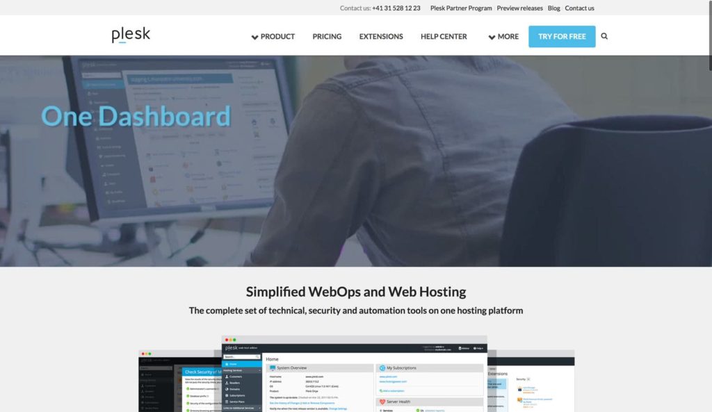 Plesk Website