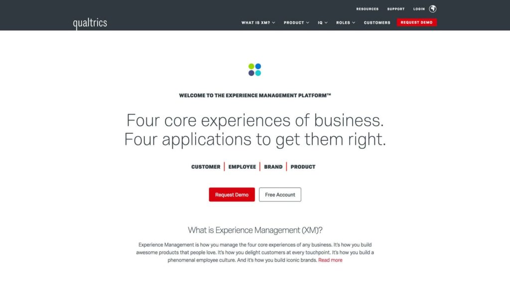 Qualtrics Website