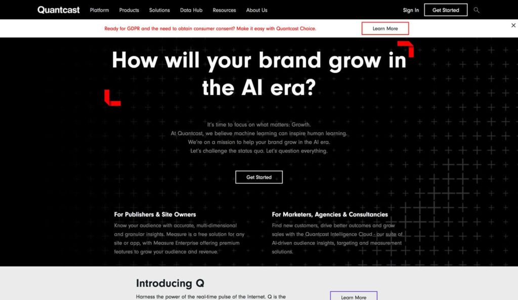 Quantcast Website
