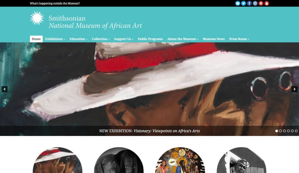 Smithsonian National Museum of Africa Art Website