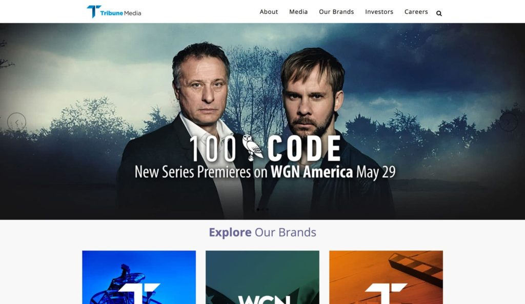Tribune Media Website