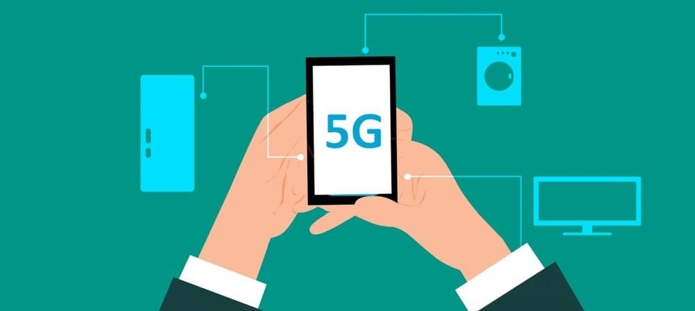 5g mobile connected to devices