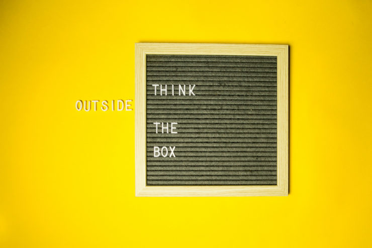 Creativity is Thinking Outside the Box